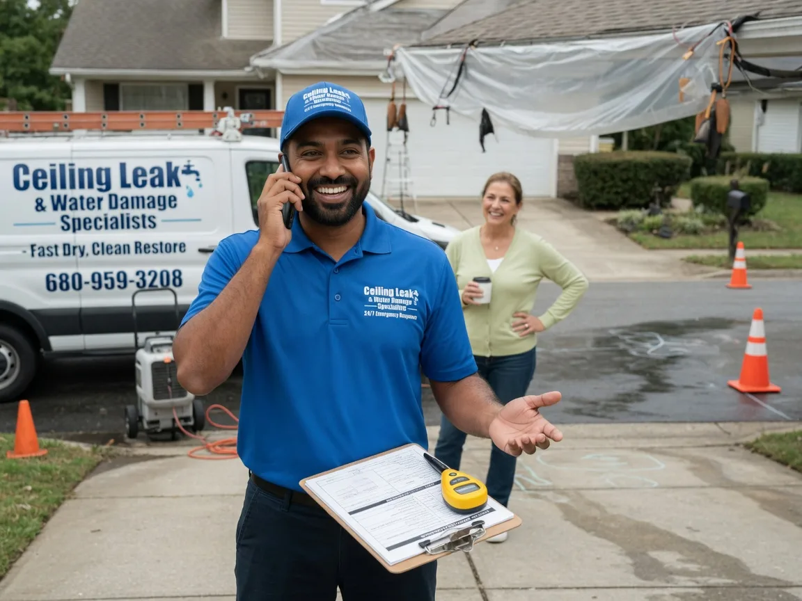 Ceiling Leak Cleanup Bridgeport, WA FAQs